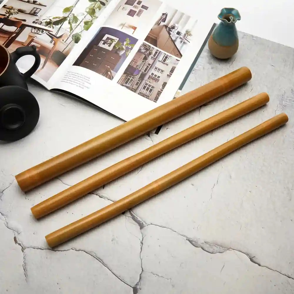 Bamboo Wood Therapy Massage Stick for Deep Tissue Muscle Relief Massage Roller Tidesmit