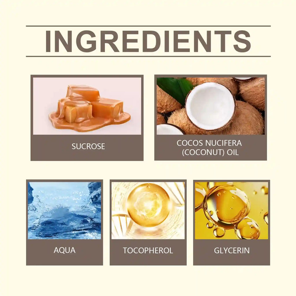 Brown Sugar Lip Scrub - Gentle Exfoliating Lip Treatment (30g) Lip Care Tidesmit