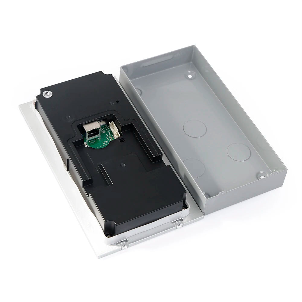 HOMSECUR PoE Powered Outdoor Doorbell Camera Rust-proof Aluminium Alloy BC121IP-1S Flush Mount For HDK IP Video Doorphone System