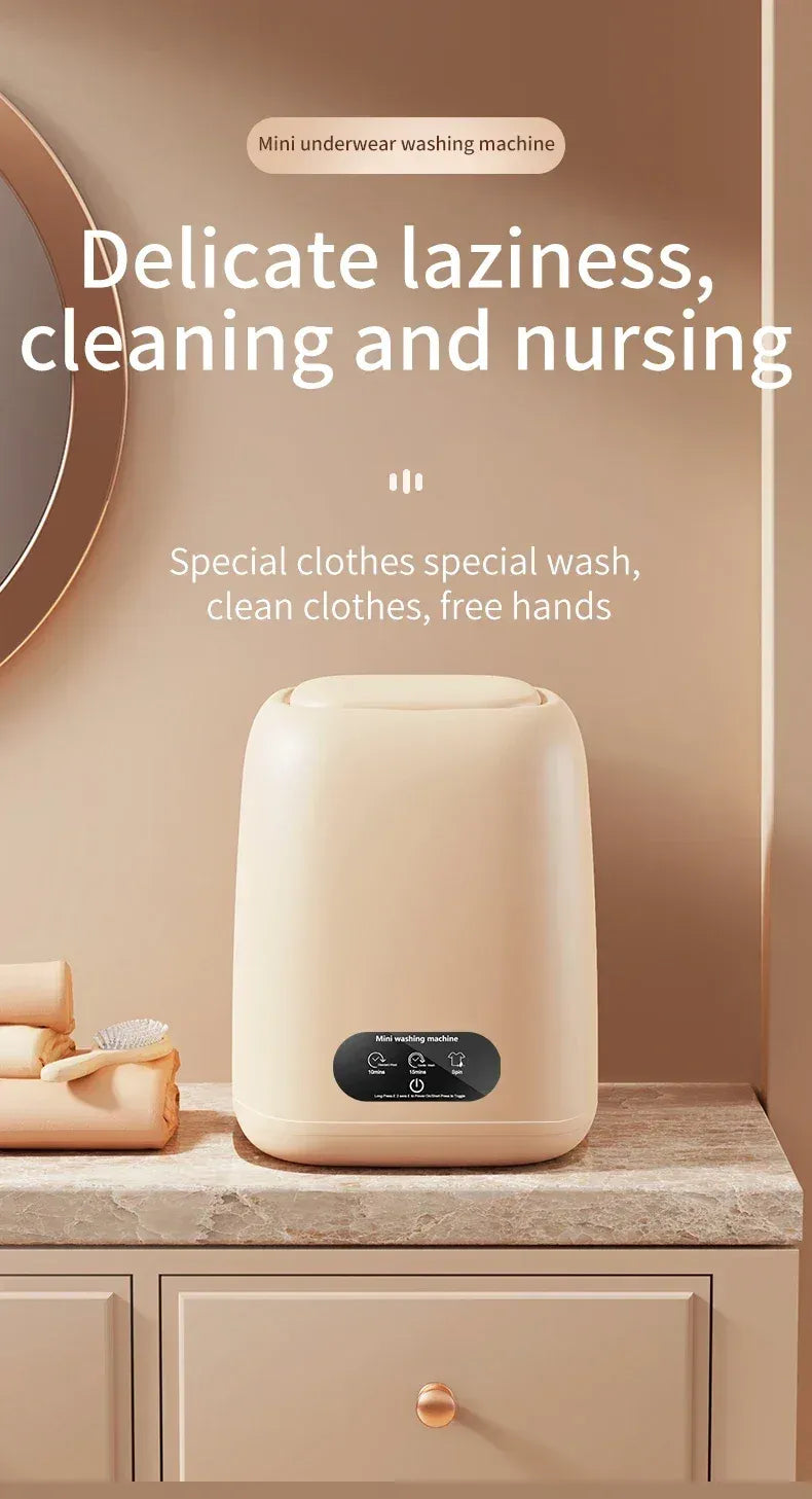 Tidesmit Mini Washing Machine 220V Portable Laundry Washer