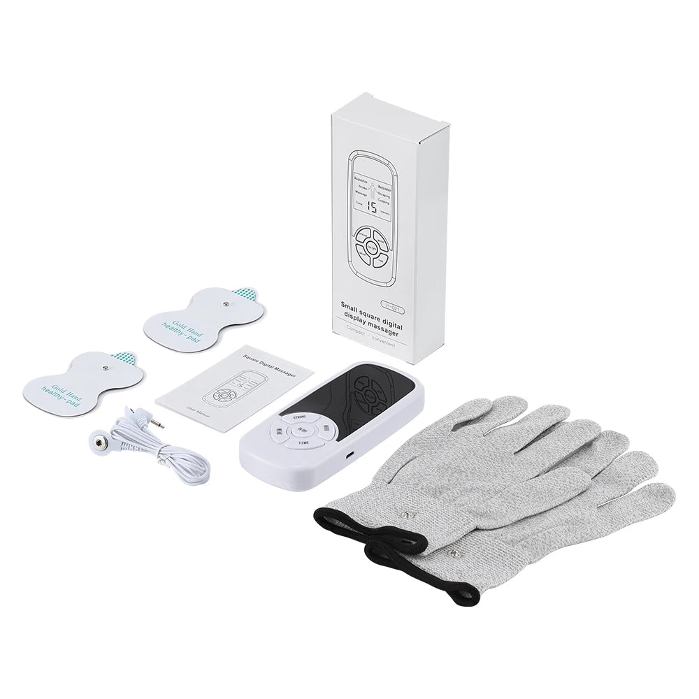 Back Massage Instrument: 6-Mode TENS Electric Massager & Heat Therapy Back Massage Instrument Tidesmit