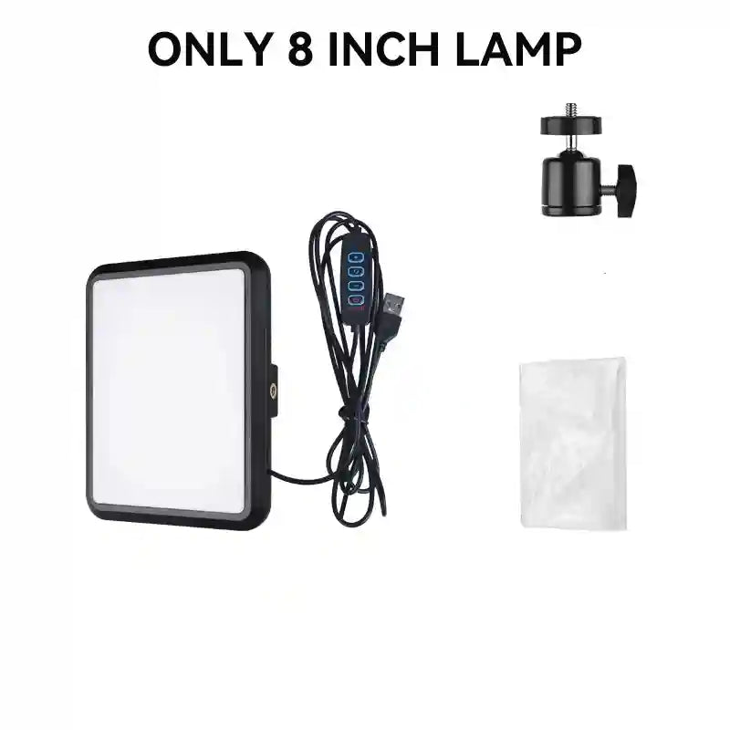 LED Ring Light with Adjustable Tripod Stand for Content Creation only 8 inch lamp China Mainland Tidesmit