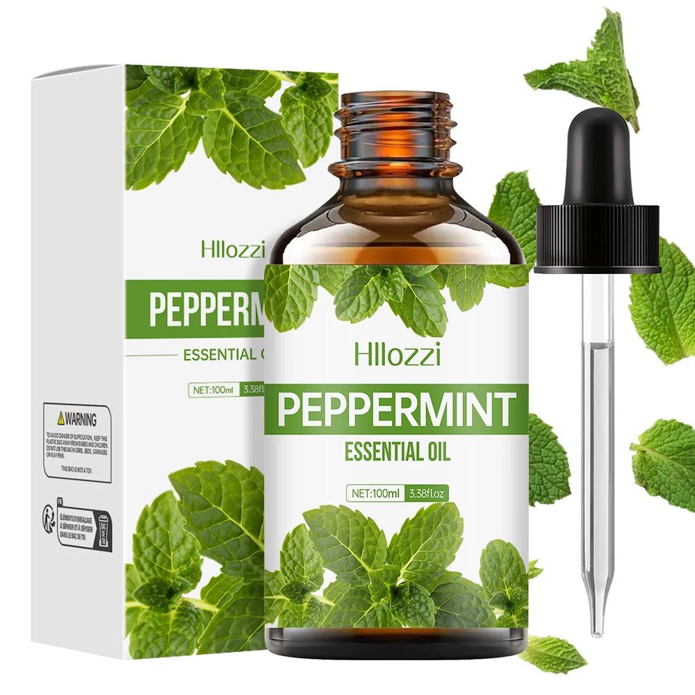 Tidesmit Peppermint essential oil for aromatherapy, candles, and car diffusers, hydrating multipurpose oil.