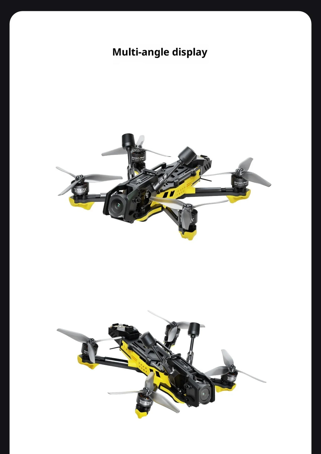 SpeedyBee Master 3X Pro Camera Drone with HD O4 Transmission System Tidesmit