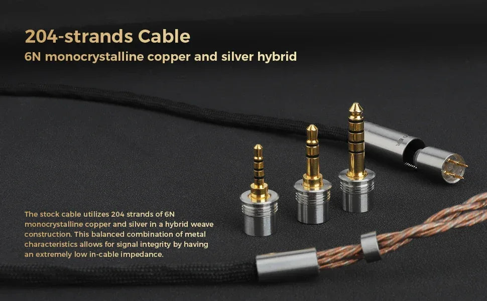 LETSHUOER Cadenza 12 In-Ear Monitors | 12 Hybrid Driver HiFi | Tidesmit Tidesmit