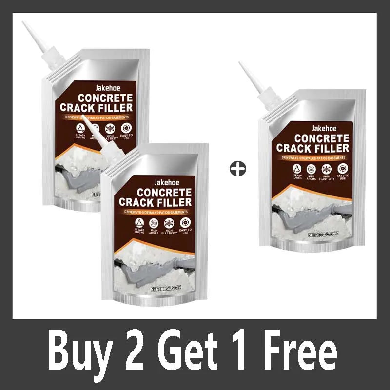 Crack-filling sealant bundle of two pouches with Buy 2 Get 1 Free promo
