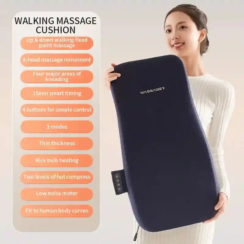 Electric Massager with Heat for Deep Tissue Muscle Relief - Tidesmit Massage Roller R26ZLS Tidesmit
