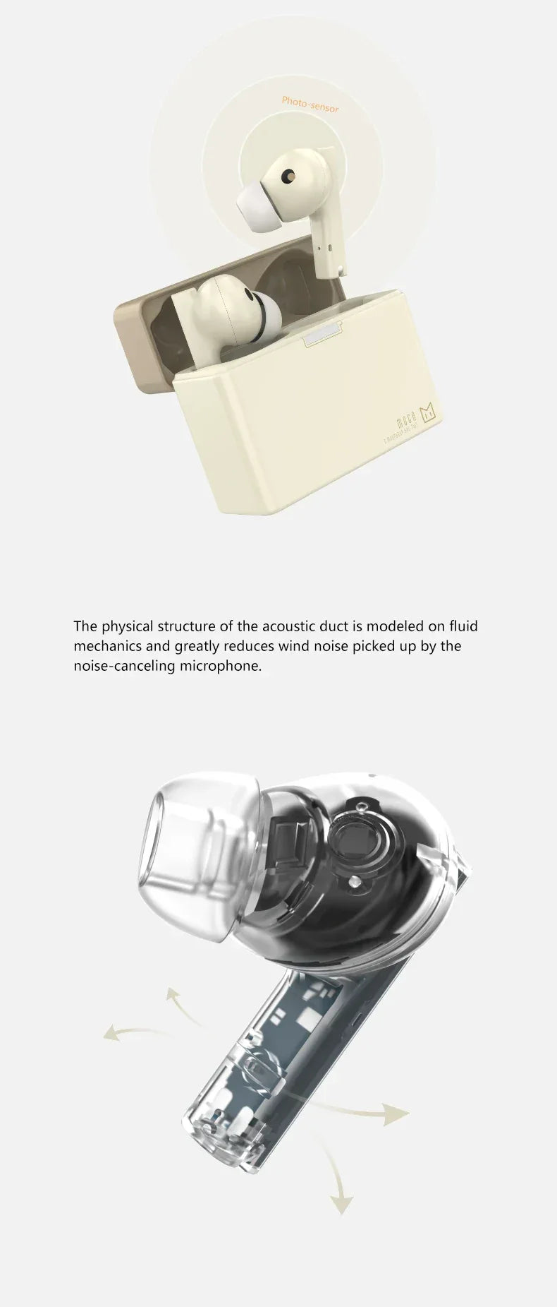 Moondrop Moca ANC Wireless Earbuds | Low Latency TWS | Tidesmit Tidesmit