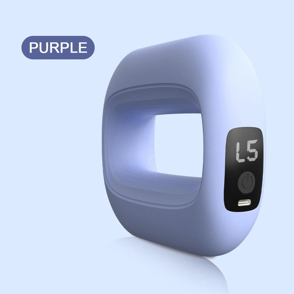 Fascia Gun Massage Ring - Deep Tissue Percussive Therapy Tool Violet Fascia Gun VIOLET Tidesmit