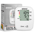 Blood Pressure Monitor Upper Arm Large LED Backlit Screen 1000 Sets Memory Automatic Digital BP Machine Adjustable BP Cuff