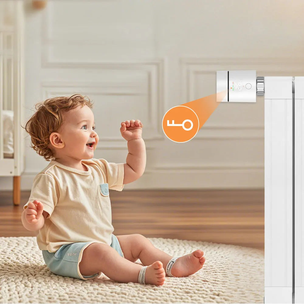 AVATTO ZigBee 3.0 Thermostat Radiator Valve,Smart TRV Thermostatic Valve Temperature Controller Support Alexa Google Home