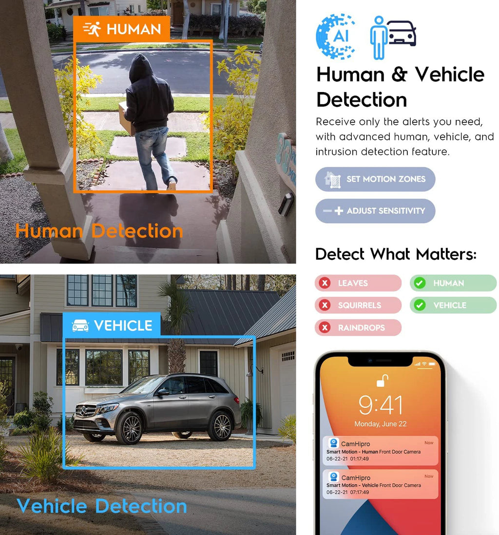8MP 4K IP Camera Wifi 30X Optical Zoom PTZ CCTV Outdoor AI Human Vehicle Tracking Audio Onvif POE Surveillance Camera