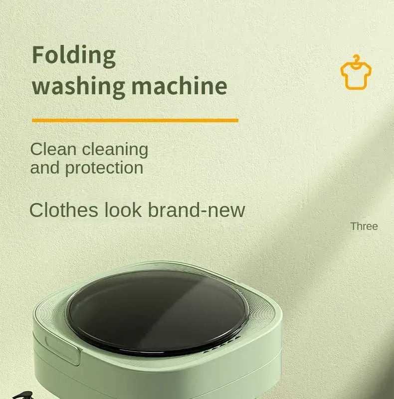 Foldable Portable Mini Washing Machine 220V