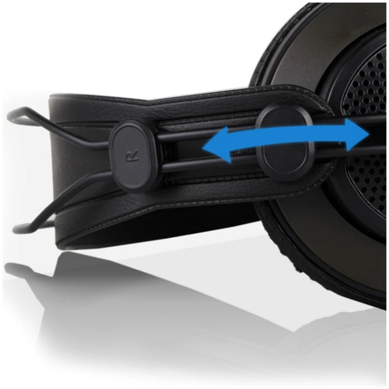Samson SR850 Studio Headphones - Semi-Open Back with Velvet Earpads Tidesmit