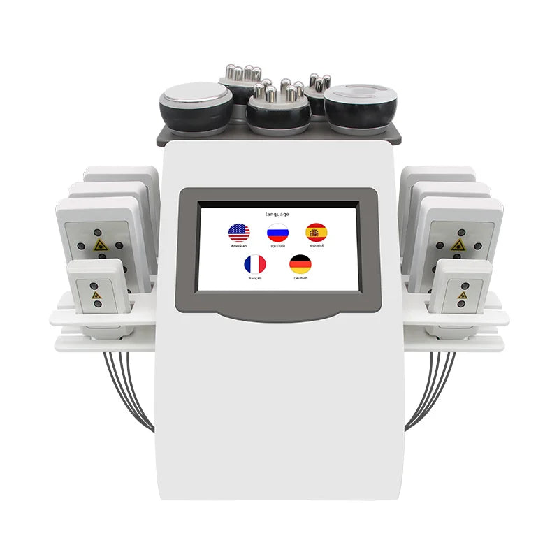 Ultrasonic Cavitation Machine for Body Sculpting and Firming Tidesmit Body Shaping Massage Equipment EU Plug Tidesmit