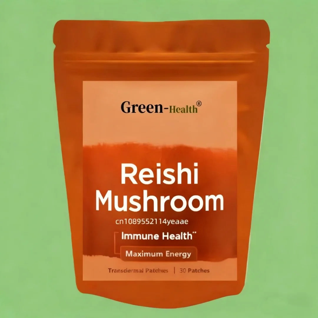 20:1 Ganoderma Reishi Transdermal Patches - Organic, 100% Pure Mushroom Extract No Fillers!!