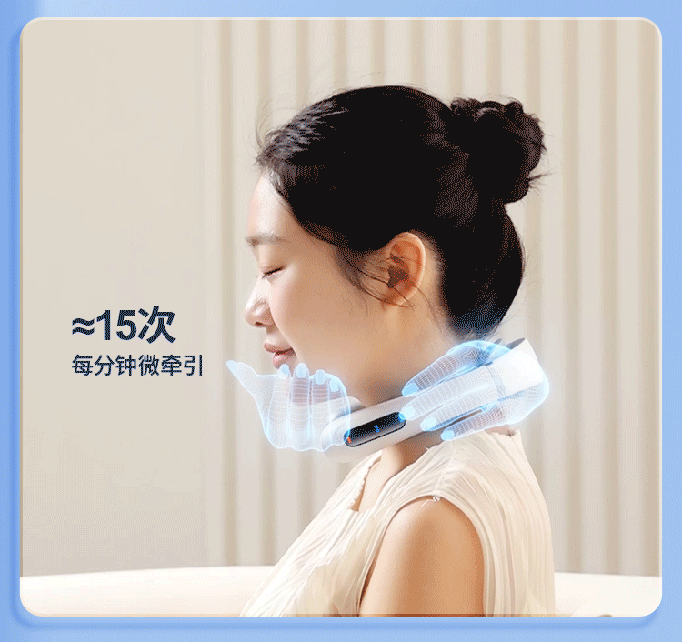 Electric Neck Massager with Heat and Shiatsu Therapy - Tidesmit White Relaxation Treatment Tidesmit