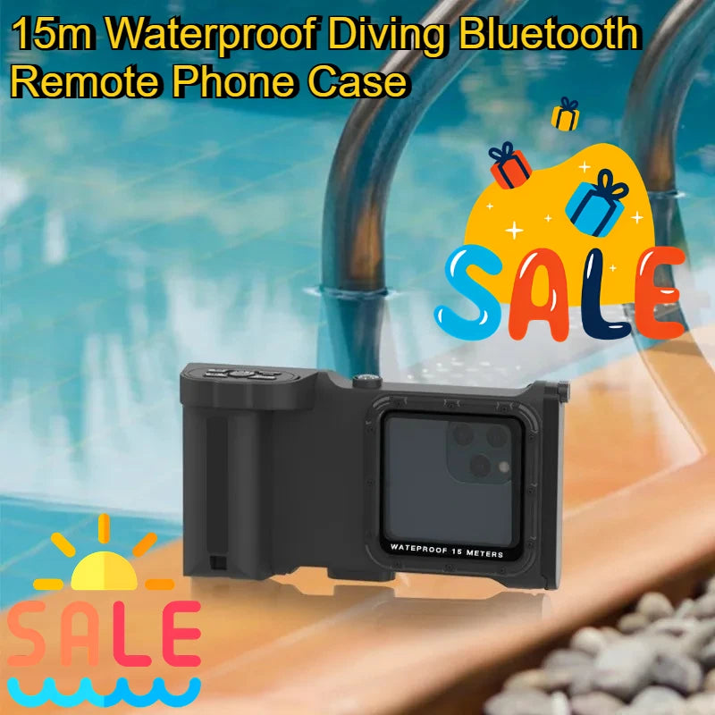 Samsung Galaxy Waterproof Diving Case with Bluetooth Remote Control Tidesmit