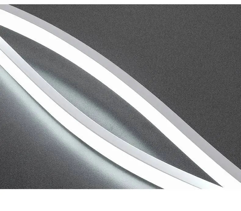 Black White Led Restaurant Pendant Lights Modern Minimalist Hotel Bar Restaurant Chandelier Home Indoor Decoration Lighting Lamp