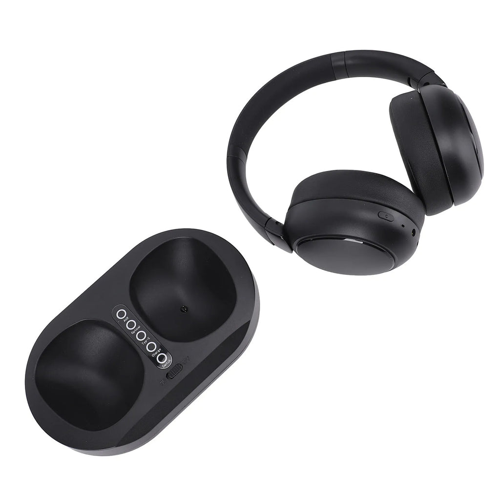 Wireless TV Headphones Bluetooth 5.3 with LED Battery Display Tidesmit