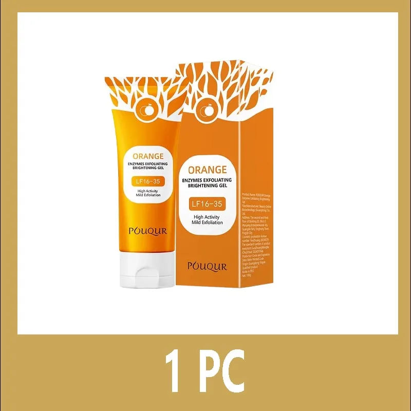 Exfoliating Peeling Gel for Face - Brightening Facial Scrub Treatment Scrubs Treatments 1 PC Tidesmit