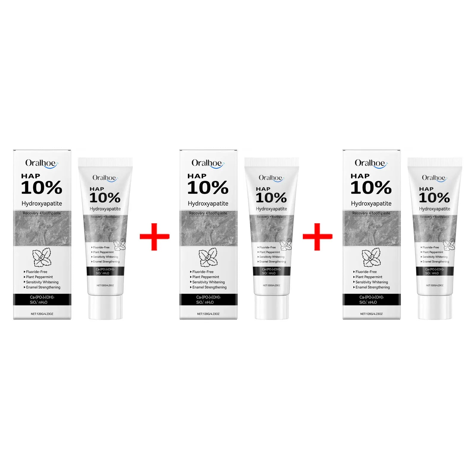 Tidesmit enamel repair teeth whitening toothpaste for stain removal and fresh breath oral hygiene.