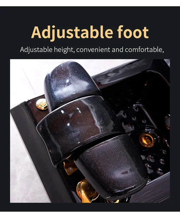 Electric Massage Pedicure Chair - Professional Heat Therapy Salon Unit Massage Chairs Tidesmit