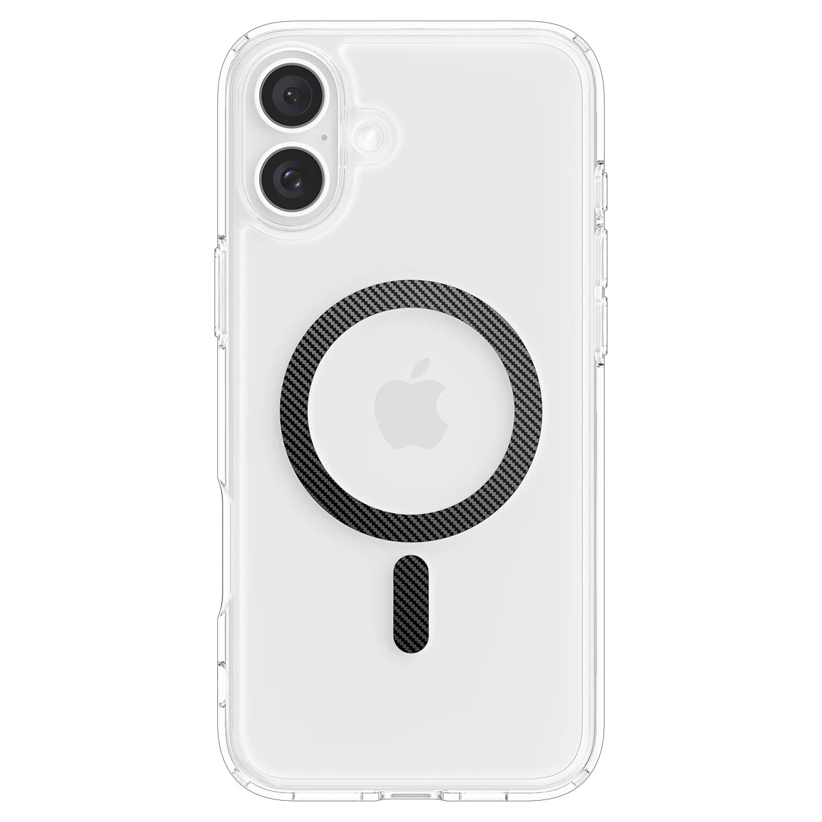 iPhone 16 Plus MagSafe Hybrid Case: Military-Grade Drop Protection Carbon Fiber Ultra Hybrid MagFit Tidesmit