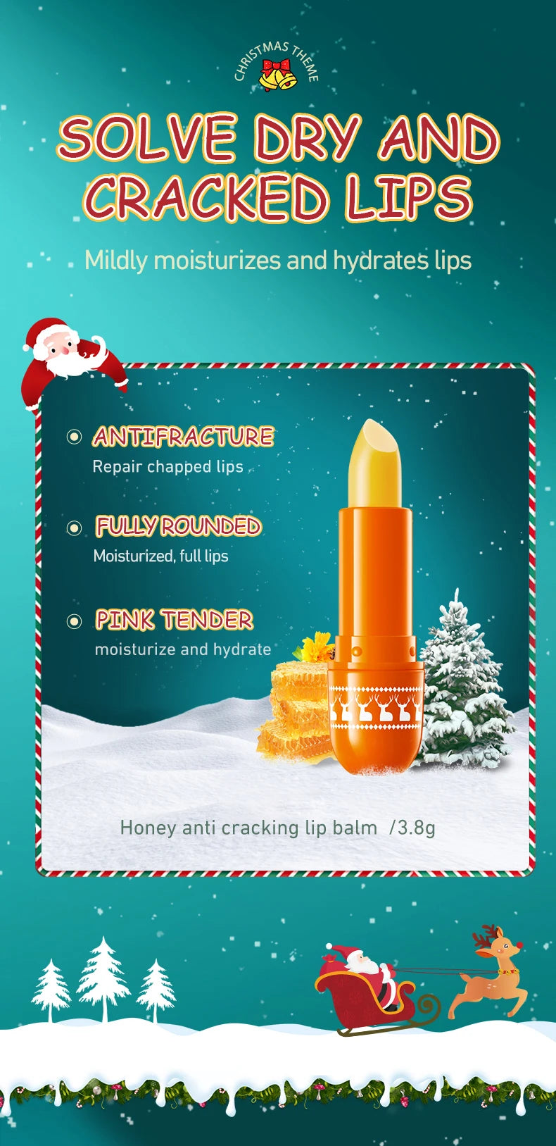 Moisturizing Lip Plumper Balm for Hydration and Repair | Tidesmit EU Lip Care Tidesmit