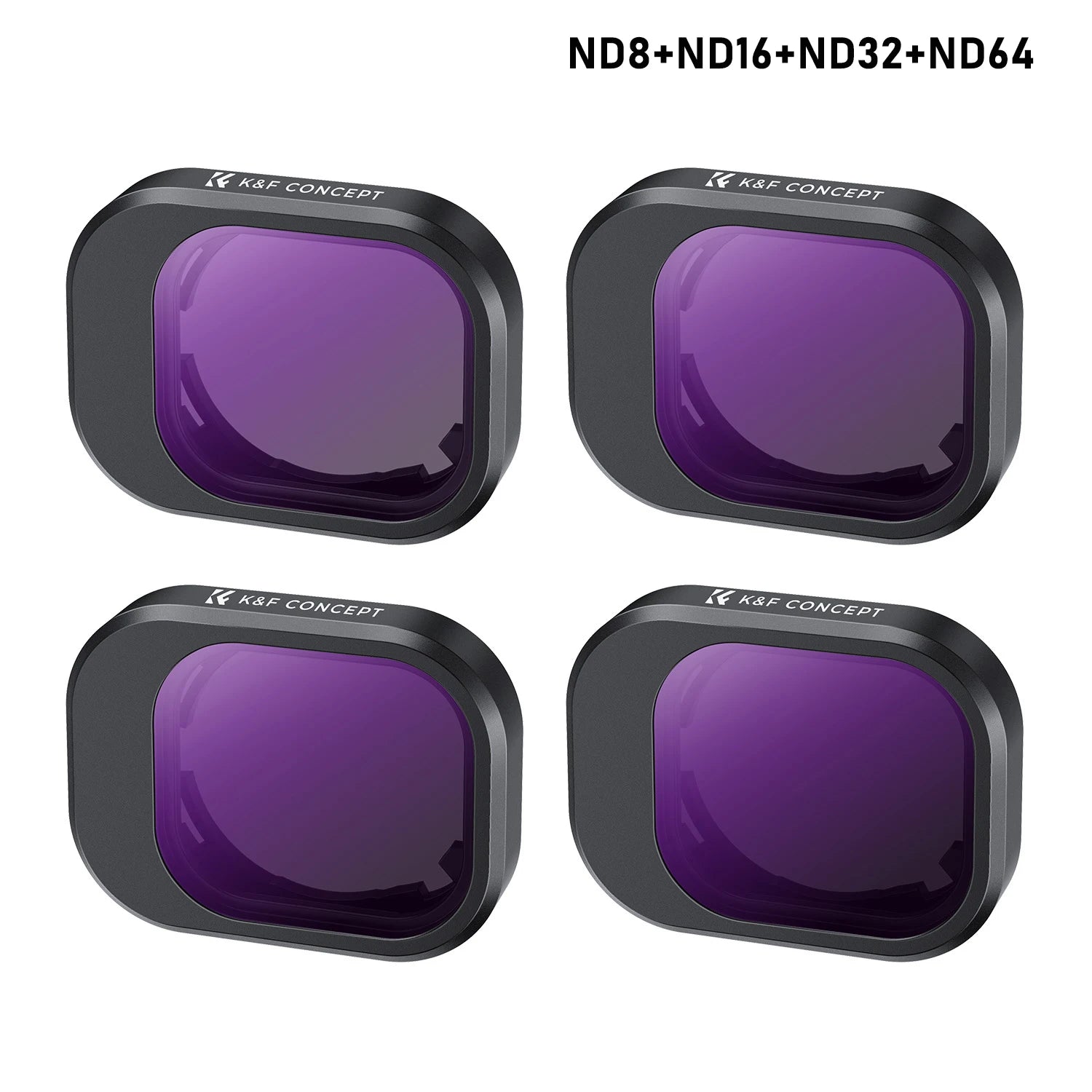 DJI Mini 4 Pro Filter Set - Professional Multi-Coated Optics ND8 16 32 64 Tidesmit