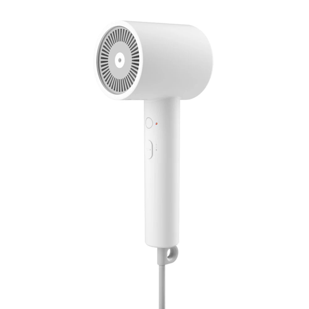 Xiaomi Mijia H300 white ionic hair dryer, 1600W compact professional electric hair dryer with sleek minimalist design.