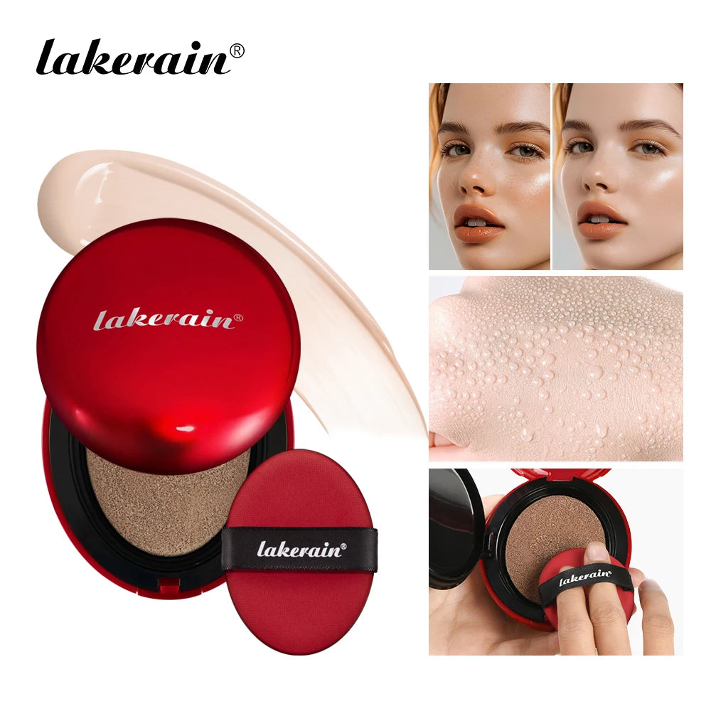 Tidesmit long-lasting semi-matte cushion foundation with 72-hour coverage and sun protection face makeup base