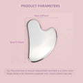 Stainless Steel Gua Sha Tool - Facial Lifting and Deep Tissue Massage Body Shaping Massage Equipment heart Tidesmit