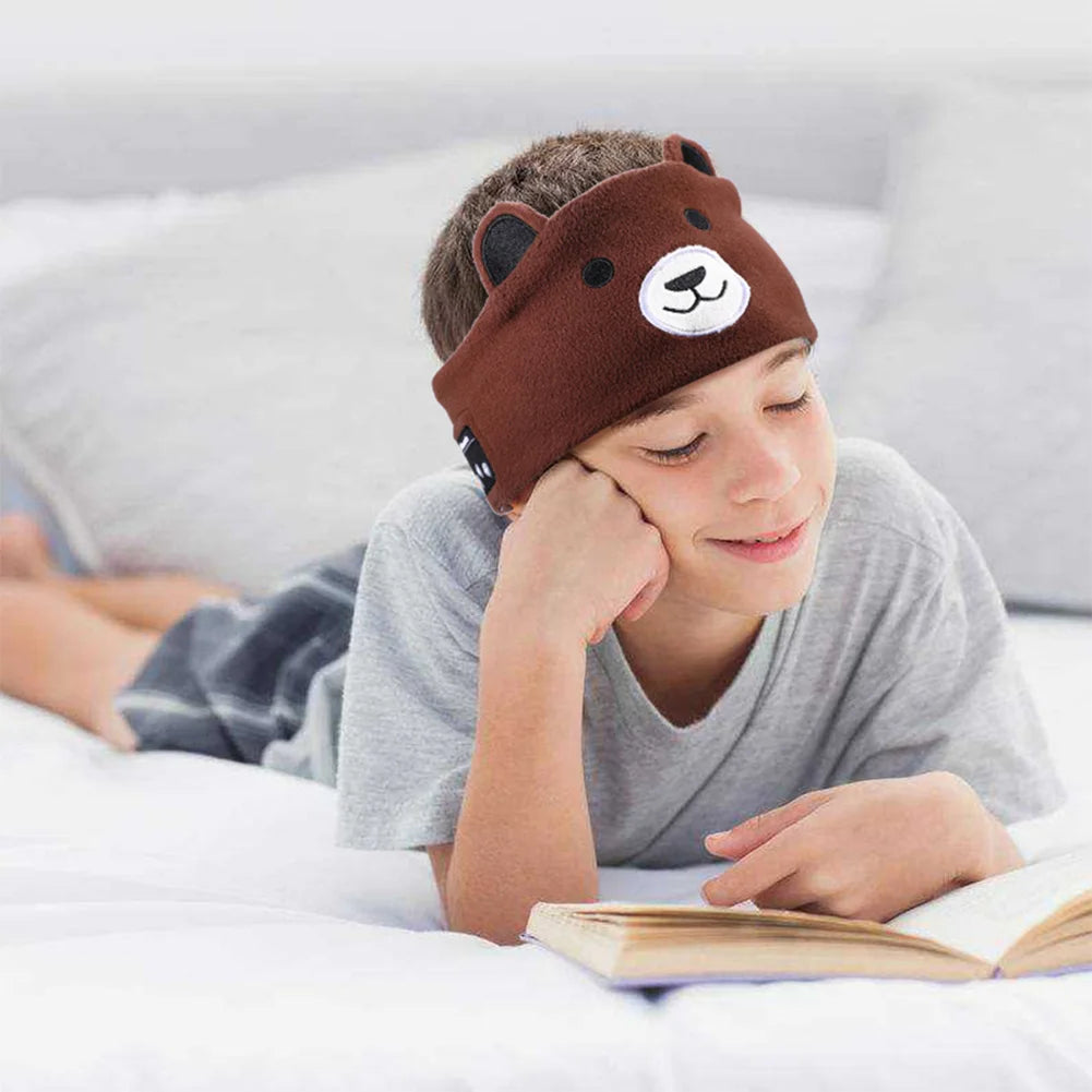 Wireless Bluetooth Sleeping Eye Mask with Integrated Headset for Travel Tidesmit
