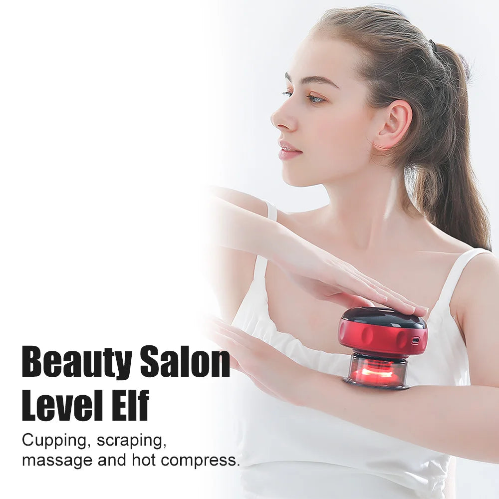 Smart Vacuum Cupping Massager - Portable Electric Muscle Relief Tool Body Shaping Massage Equipment Tidesmit
