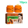 Tidesmit EELHOE papaya whitening freckle cream for dark spot correction and brightening face makeup texture close-up