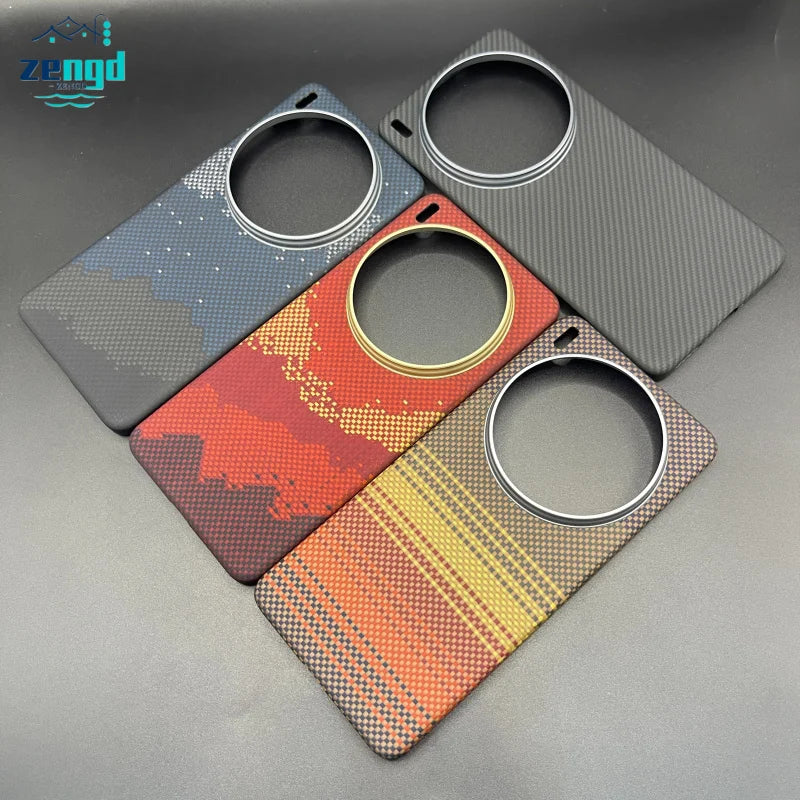 Vivo X200 Ultra Magnetic Aramid Fiber Case | Slim Shockproof Cover Tidesmit