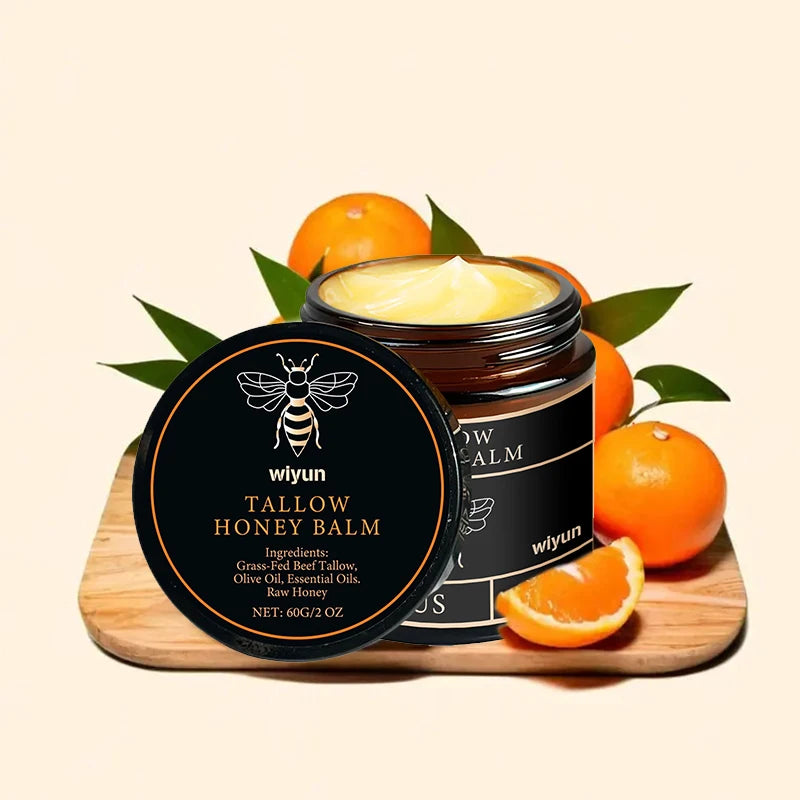 1/3/5pcs Beef Tallow Honey Cream Brand Facial Care Moisturizing Smooth Skin Light Non-greasy Cream Gentle Hydrating Moisturizer
