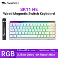 SMAILWOLF SK11 68HE Magnetic Switch Mechanical Keyboard, 68% Layout, Gaming & Esports, Rapid Trigger, 0.01mm, 8K, Wired
