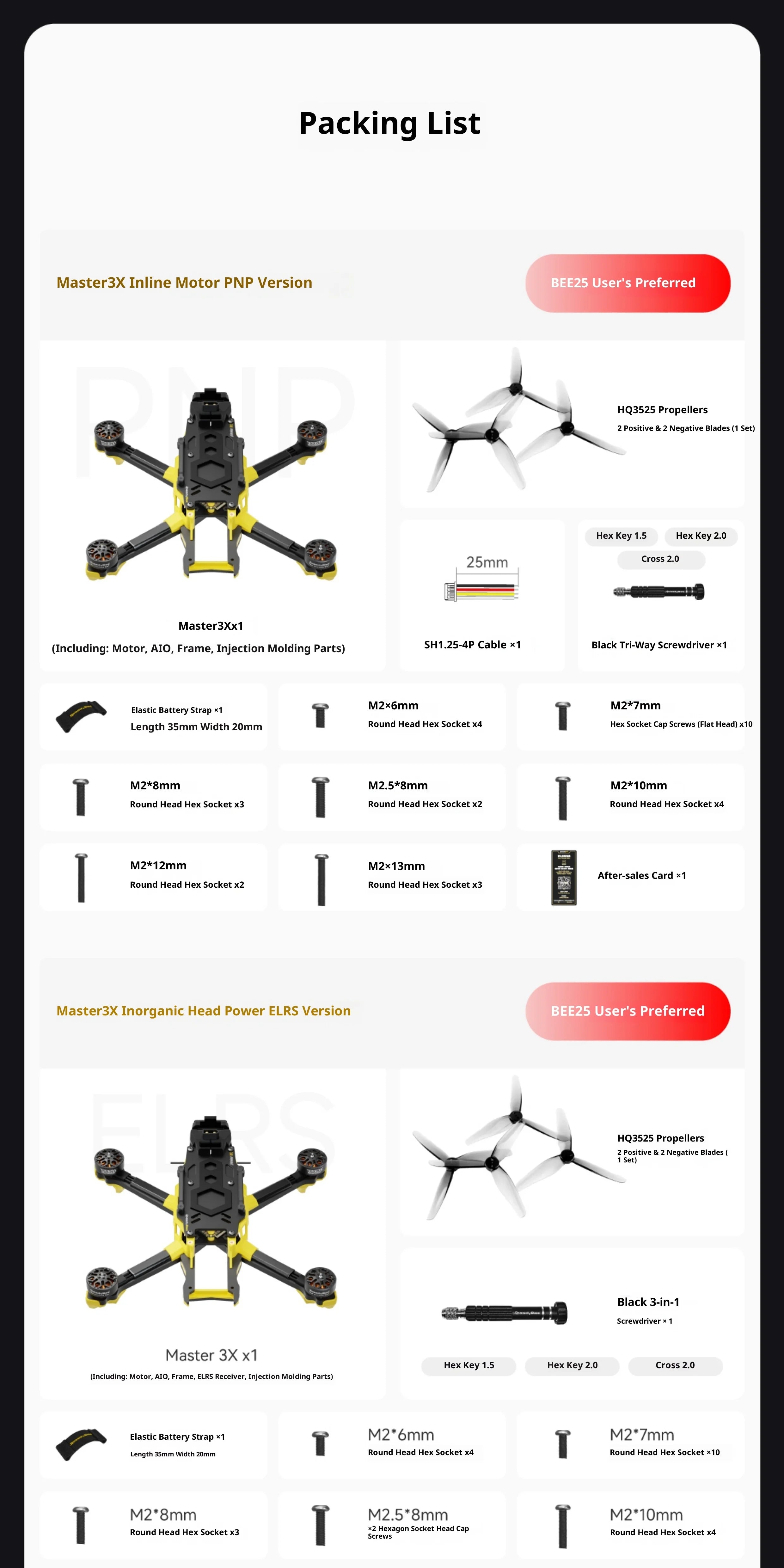 SpeedyBee Master 3X Pro Camera Drone with HD O4 Transmission System Tidesmit