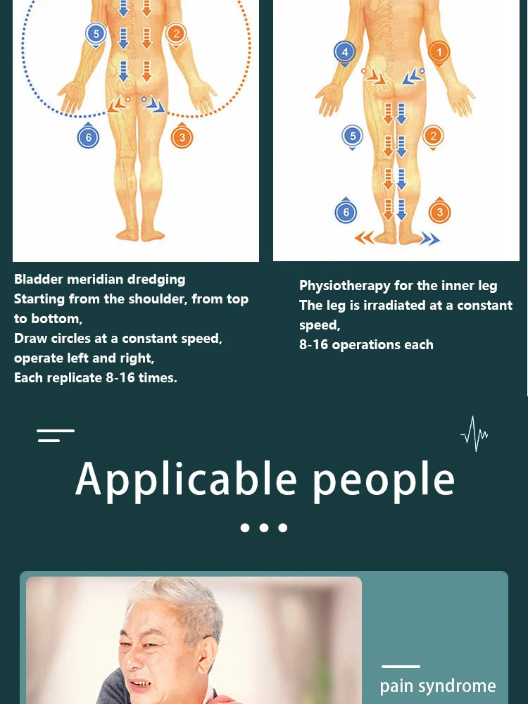 Terahertz Therapy Blower 7.0 Plus | EU Plug Home Wellness Tool Relaxation Treatment Tidesmit