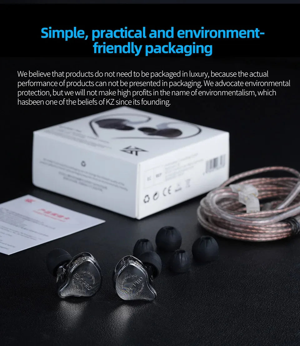 Wired In-Ear Monitors Dynamic Driver Detachable Cable by Tidesmit Tidesmit