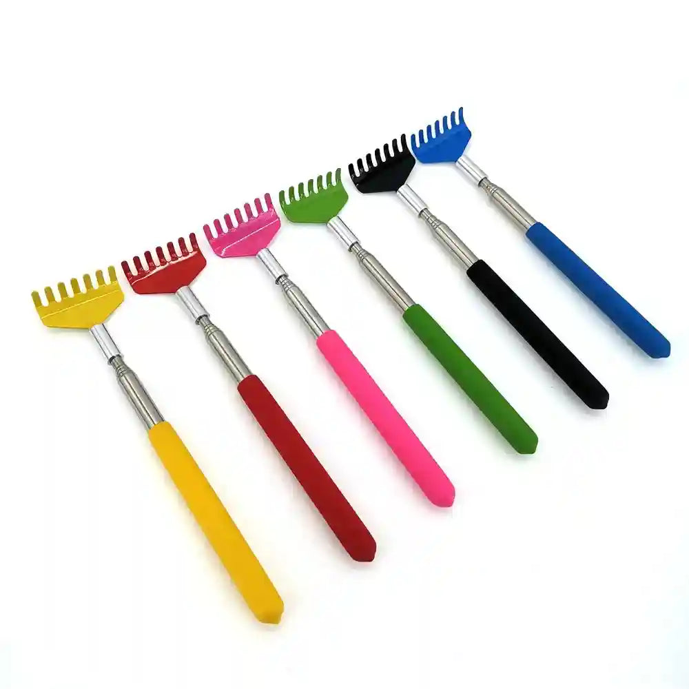 Telescopic Back Scratcher Stainless Steel Massage Tool | Tidesmit Fascia Gun random color-B Tidesmit