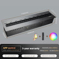 Water Steam Fireplace TV Decoration Indoor Fake Fire 3D LED Plug-in Modern Smart Electric Atomization APP Fireplace