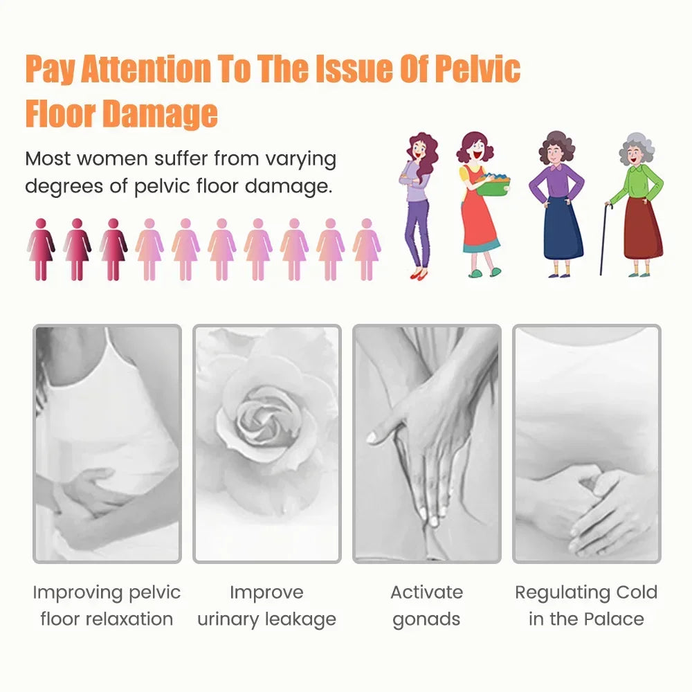 Pelvic Floor Training Chair - Certified Postpartum Muscle Repair Massage Chairs Tidesmit