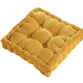 Meditation Floor Square Pillow For Seating On Floor Solid Tufted Thick Pad Cushion For Yoga Balcony Chair Seat Cushions
