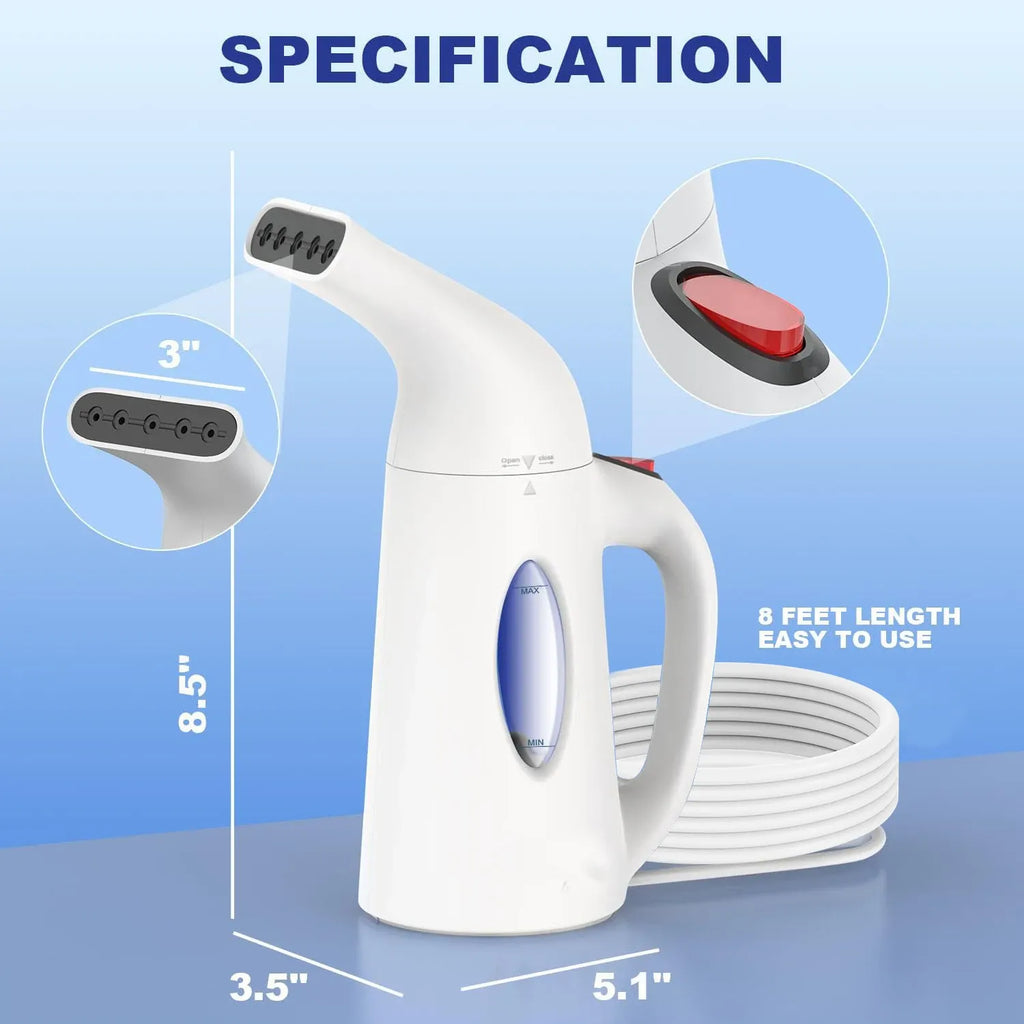 HATTEKER H106 Portable Handheld Garment Steamer 700W 120ml