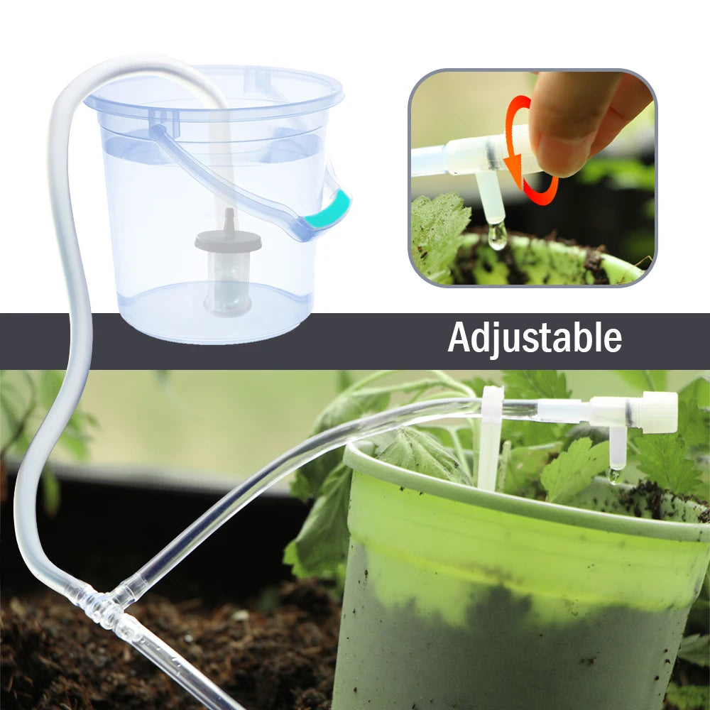 Garden Drip Irrigation Kit with Regulating Valve Potted Plant Watering Device 4/7mm Hose Watering Saving Micro Dripper Greenhous