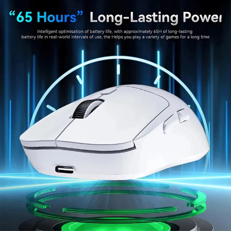Wireless Mouse three-mode Silent Bluetooth Mice USB Rechargeable Ergonomic Portable Laptop Office Gaming Mouse
