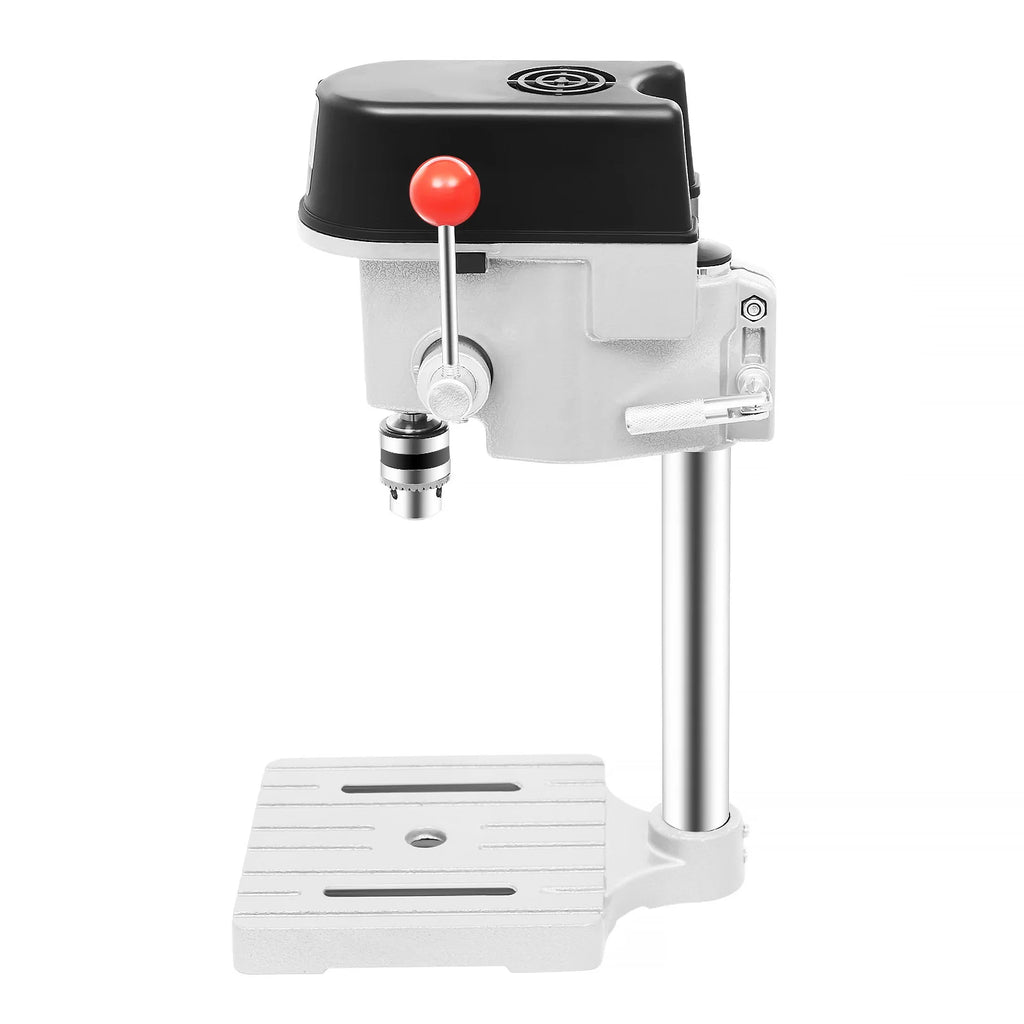 Portable Bench Drill Press, 340W 220V Electric Metal/Wood Drilling Machine Mini Table Drill Tool 1-10mm Clamp 3-Speed Adjustable